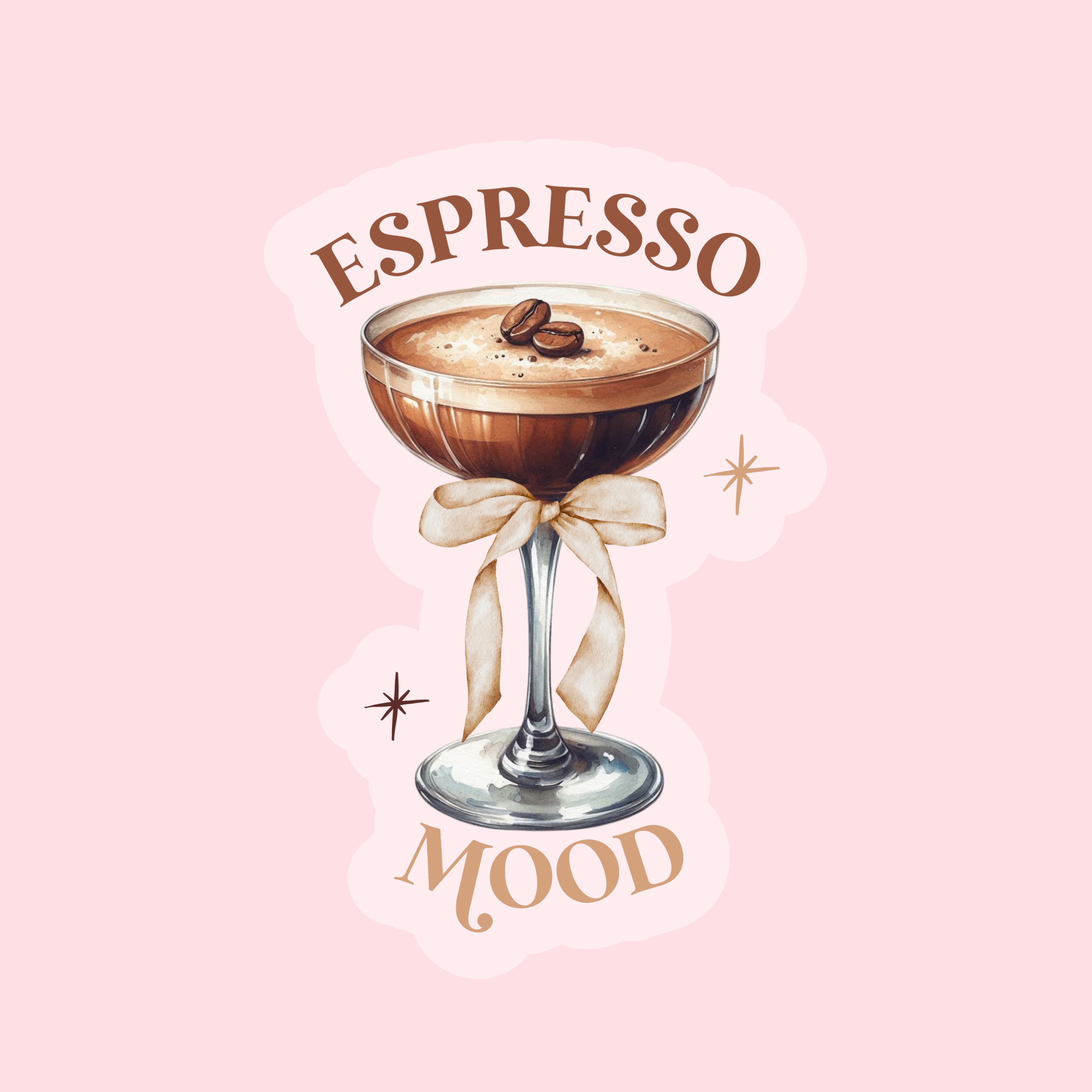Image of Autocollant (Espresso Mood)